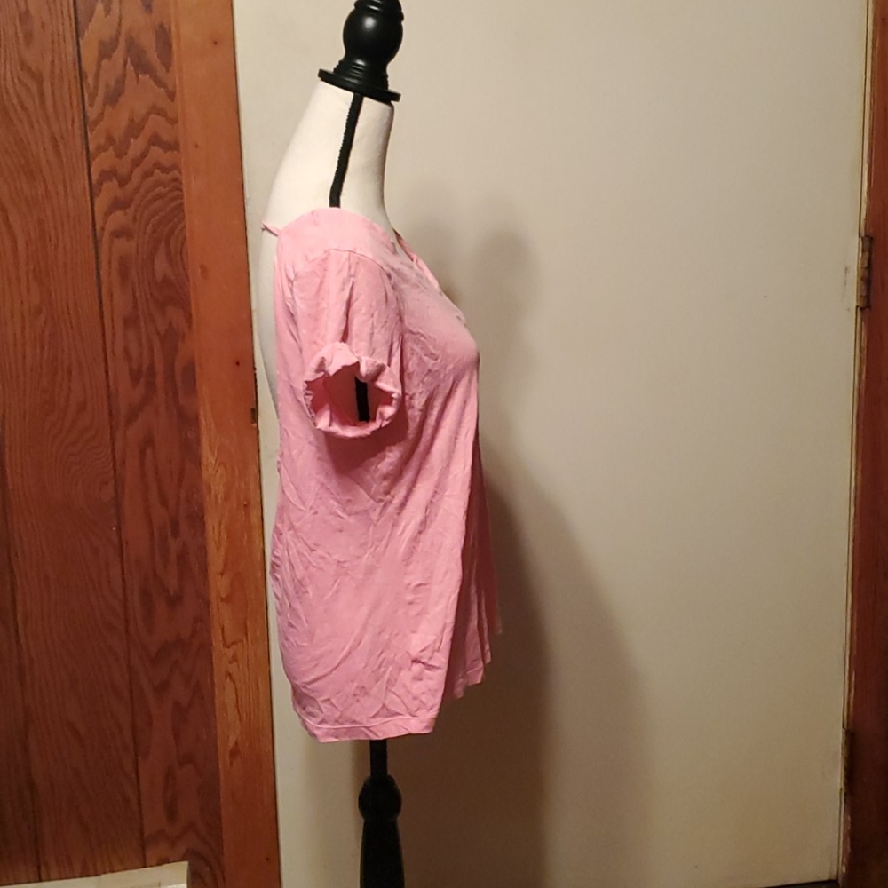 Victoria's Secret Pink Open Back T-shirt Size XS - Picture 3 of 7